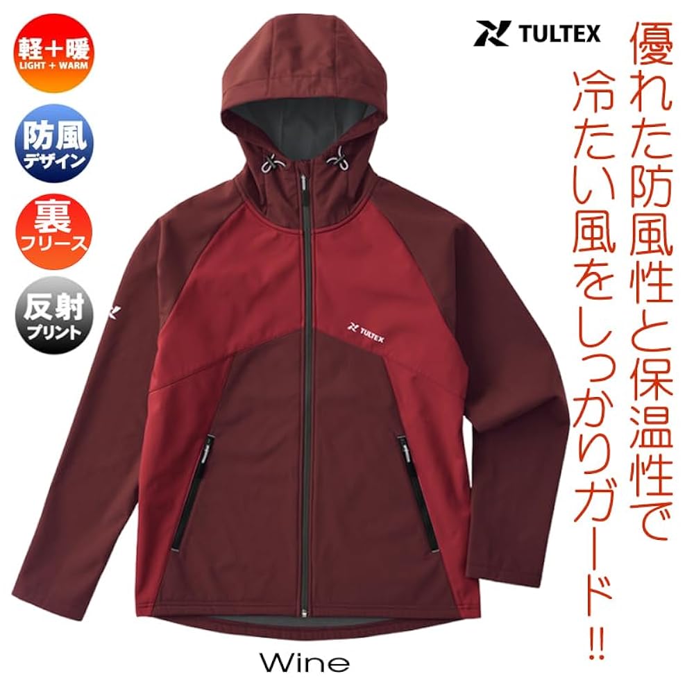 Amazon.co.jp: [EVERSOUL] TULTEX マウンテンパーカー メンズ